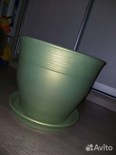 Горшок керамический большой