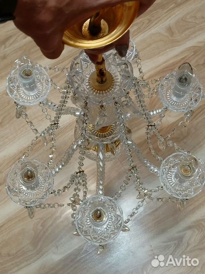 Люстра хрустальная