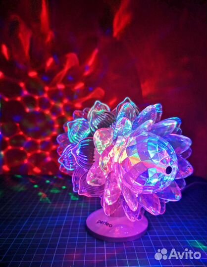 Светодиодная диско-лампа, диско-шар