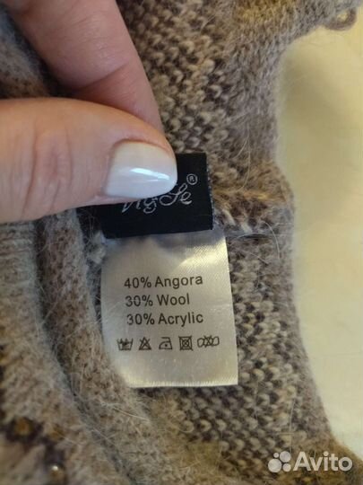 Шапка из ангоры