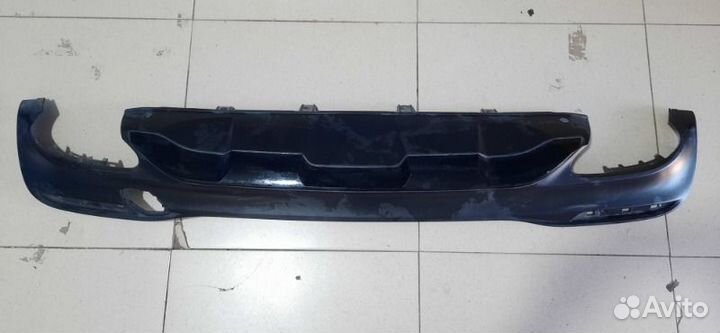 Юбка заднего бампера Mercedes Benz E-Class W166