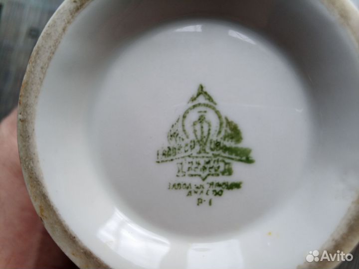 Кофейник СССР Дулево 40-е годы