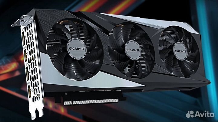 Новая gigabyte GeForce RTX 3050 gaming OC 8GB
