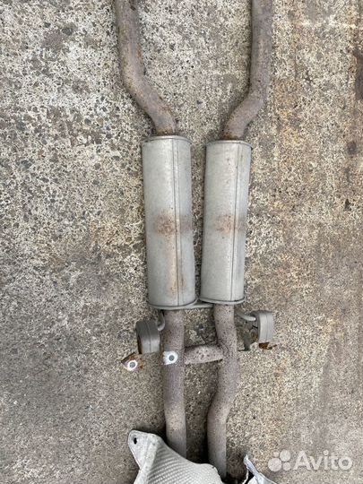 Выхлопная система Audi A6 C6 quattro