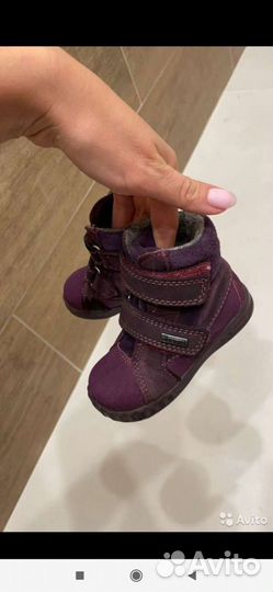 Ботинки демисезонные для девочки 21 размер