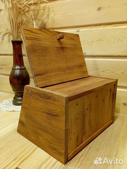 Хлебница деревянная