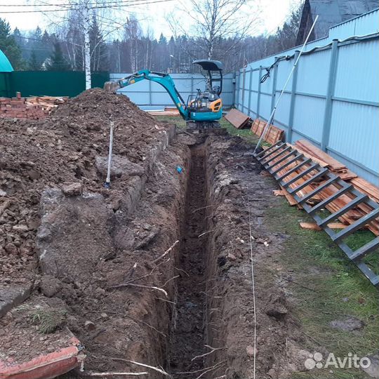 Аренда мини экскаватора