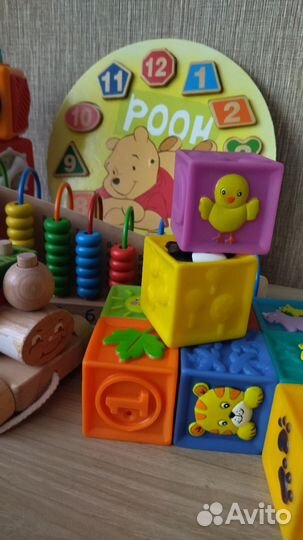 Развивающие игрушки от 1 года пакетом