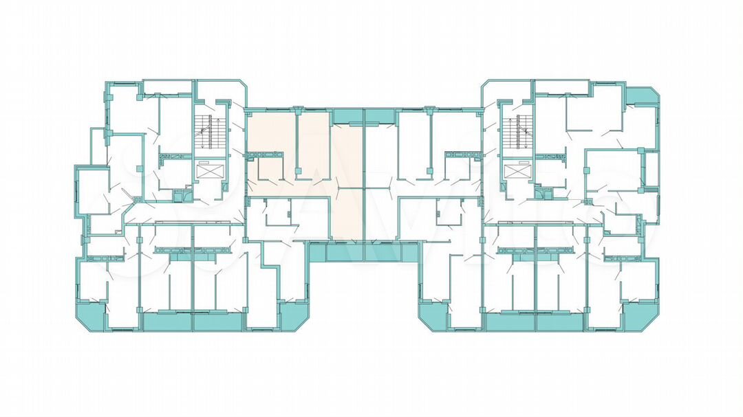 3-к. квартира, 78,6 м², 2/13 эт.