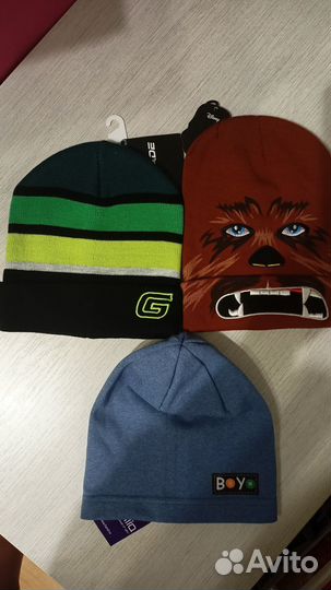 Шапки на мальчика