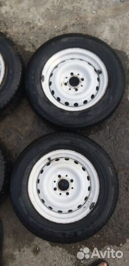 Летняя резина 175/70 R13 на мет. дисках 4х98 4шт