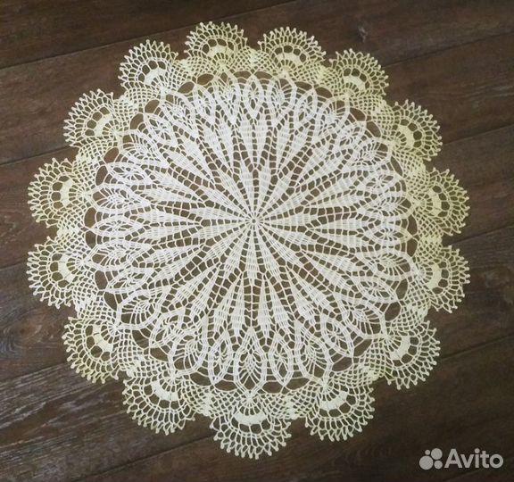 Салфетки вязаные крючком