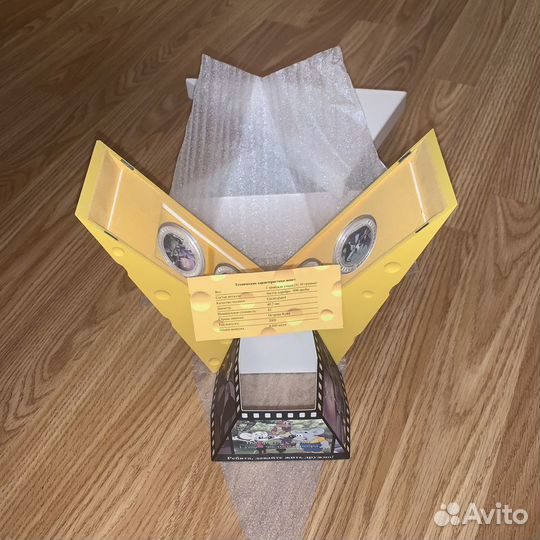 Набор серебряных монет Мультфильмы 