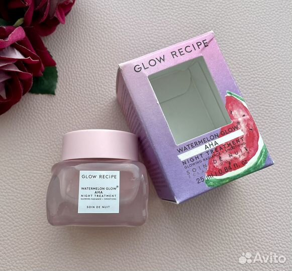 Glow recipe watermelon glow ночная маска для лица