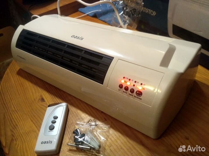 Керамический Обогреватель с Пультом 2000 Вт,25 м²