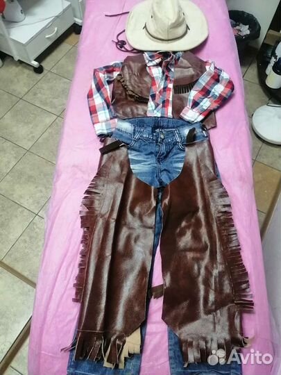 Новогодний костюм для мальчика ковбой
