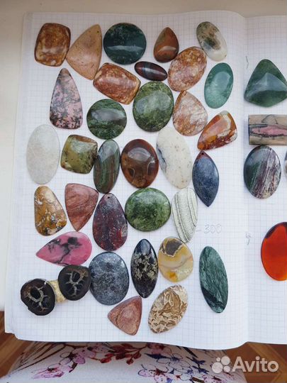 Кабошоны натуральных камней