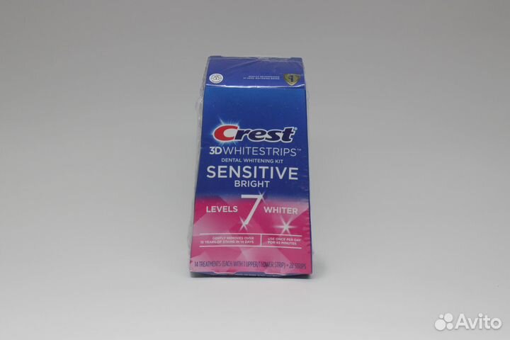 Отбеливающие полоски для зубов crest 3D whitestrip