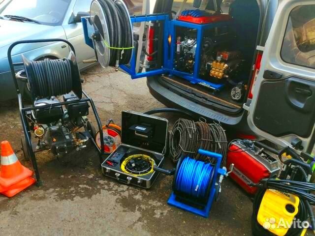 Прочистка канализации. Видеодиагностика