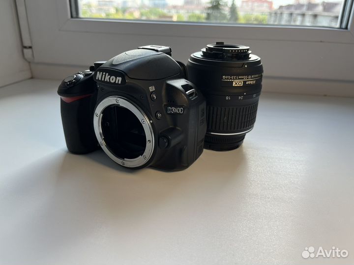 Зеркальный фотоаппарат Nikon d3100 kit 18-55