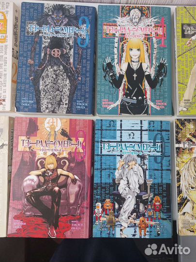 Манга Тетрадь смерти (1 - 10)