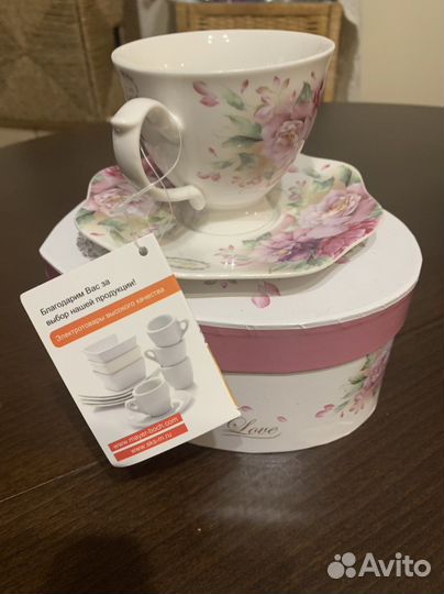 Чайная пара в коробке