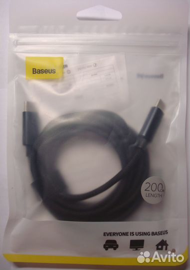 Кабели Baseus (TypeC, Apple, 3 в 1)(20,100,240Вт)