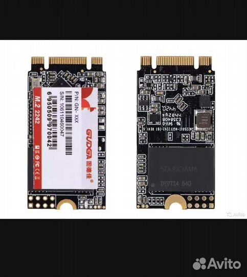 Ssd m2 64gb SATA 2242, в наличии 2 шт