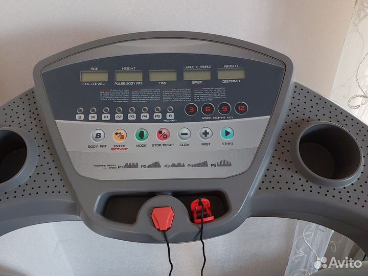 Беговая дорожка электрическая складная