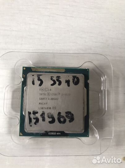 Процессор intel core i5 3570