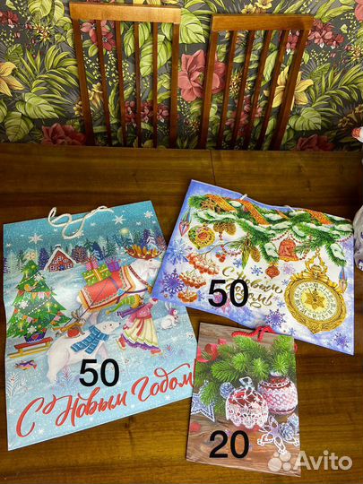 Коробки для цветов, пакеты на новый год, фетр