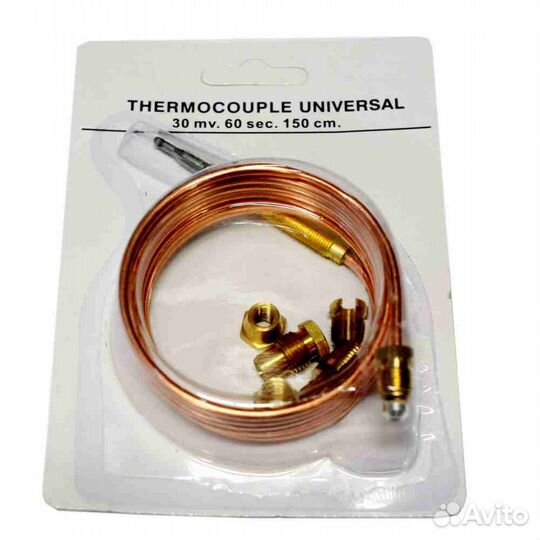 Термопара универсальная 150 см, 30 мВ