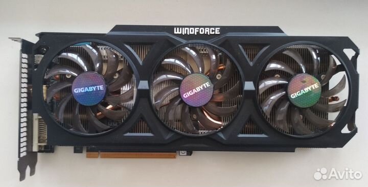 Видеокарта Gigabyte Radeon R9 280X 3gb ddr5