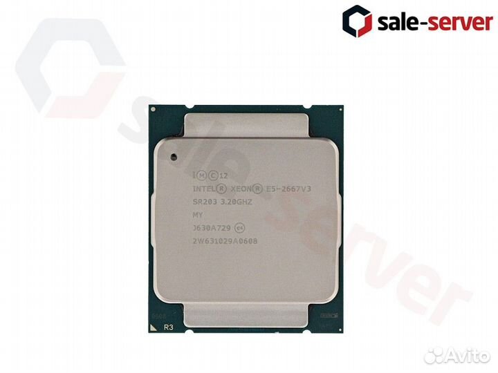 Intel Xeon E5-2667 v3 (8 ядер, 3.20GHz)