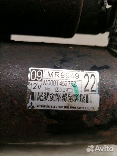 Стартер Mitsubishi Lancer 10 CX2A 4A91 2010