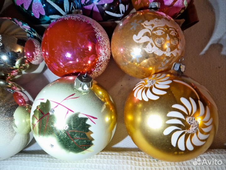 Ёлочные игрушки СССР