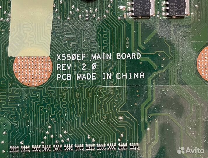Материнская плата на Asus X552E X550EP