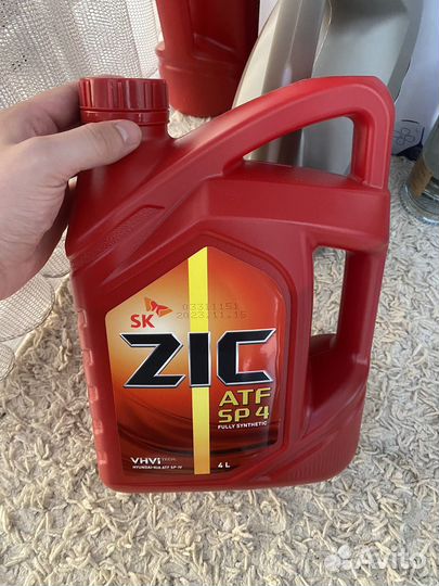 Масло ZIC ATF SP4 трансмисионное