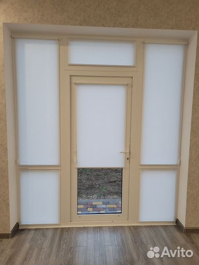 Рулонные шторы на заказ. Замер и установка