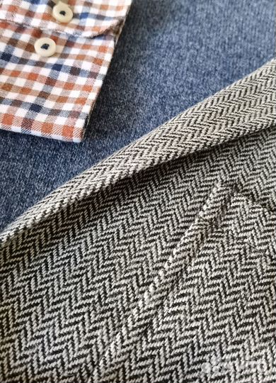 Винтажный джемпер шерсть Англия 52