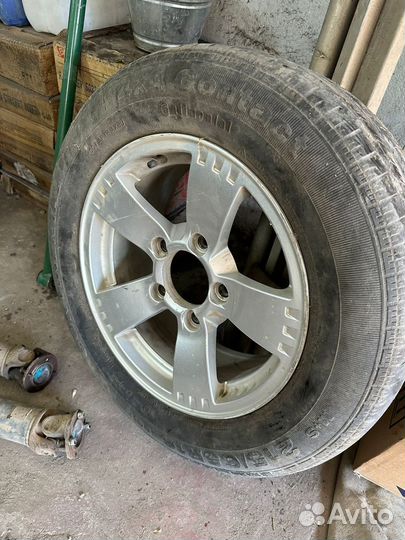 Колесо niva chevrolet r16