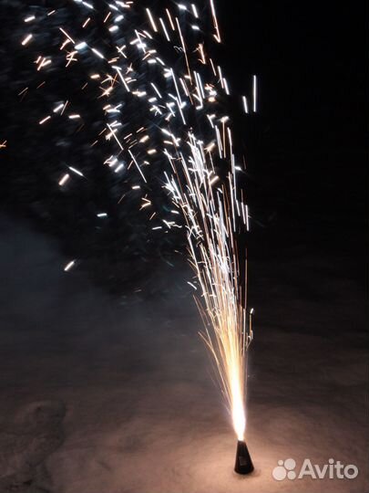 Фонтан пиротехнический на праздник