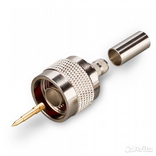 Разъем N-111F N(male) RG-58, обжимной