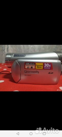 Видеокамера panasonic nv gs 47ee