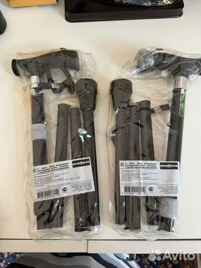 Трость алюминиевая с регурятором длины 83-93см