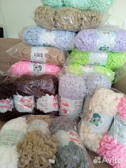 Пряжа с петельками