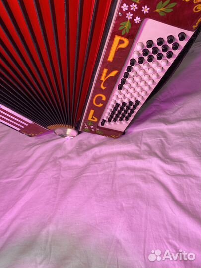 Баян Лёгкий с Росписью Заказной Русь