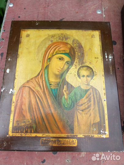 Икона казанская богоматерь жако бенакер большая