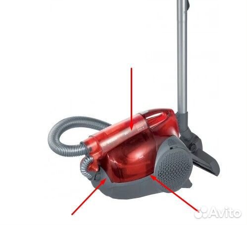 Контейнер пылесоса в сборе Bosch BX1+фильтр 006405