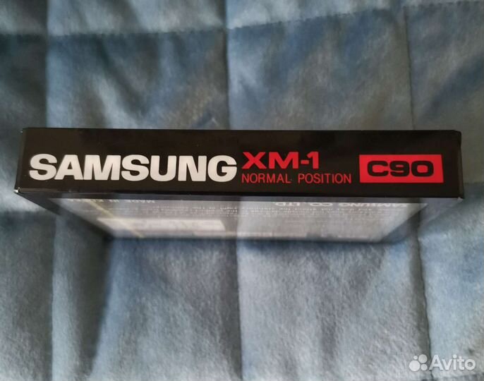 Аудиокассета новая Samsung C 90, запечатанная